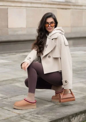 Lumo - Short beige jacket