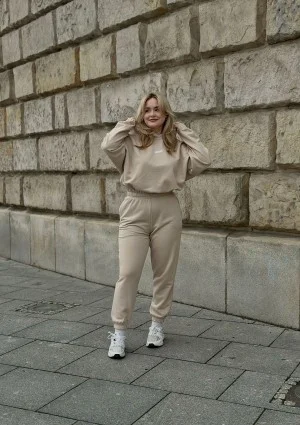 Icon - Sand beige hoodie