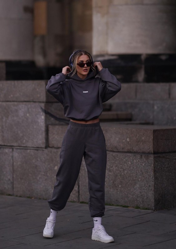 Icon - Spodnie dresowe Dark Stone