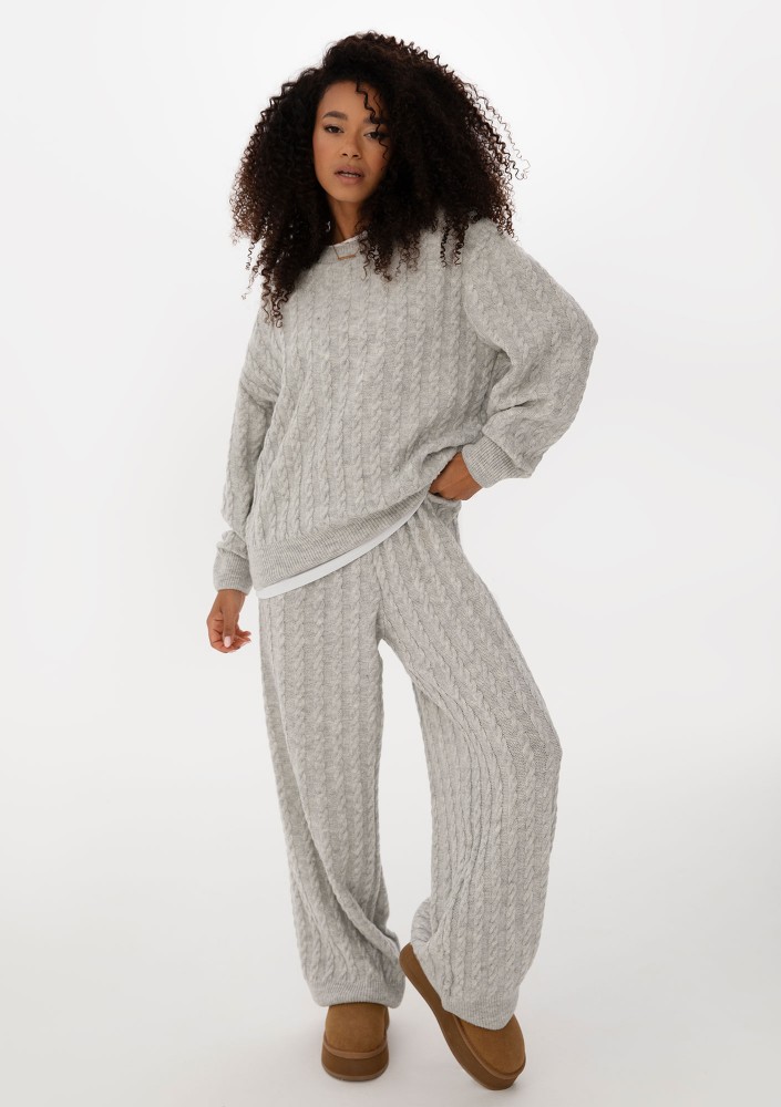 Milu - Grey knitted pants