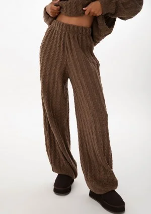 Milu - Brown knitted pants