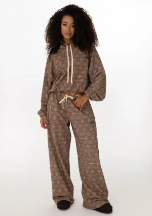 Clyde - Oversized checked hoodie