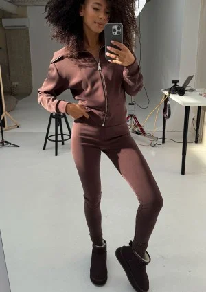 Ivy Fitwear - Brown warming leggings