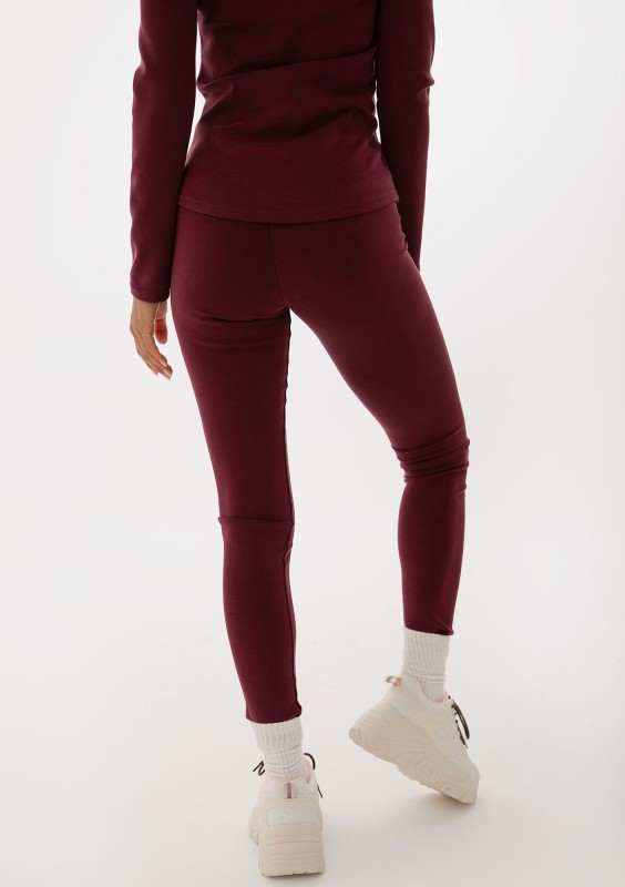 Ivy Fitwear - Claret warming leggings