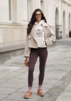 Dean - Bluza z kapturem "Wellness League" Dark Chocolate