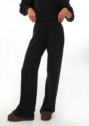Loungey - Black soft rayon pants
