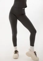 Hi Pure - Legginsy gładkie Dark Stone