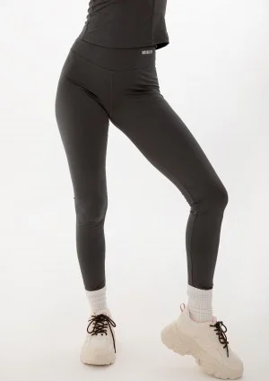 Hi Pure - Legginsy gładkie Dark Stone