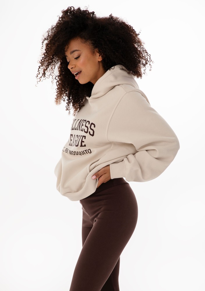 Dean -  Jumper "Wellness League est. by Mosquito" Chocolate Brown