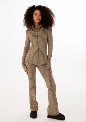 Vera - Fitted cheerful checked jacket blazer