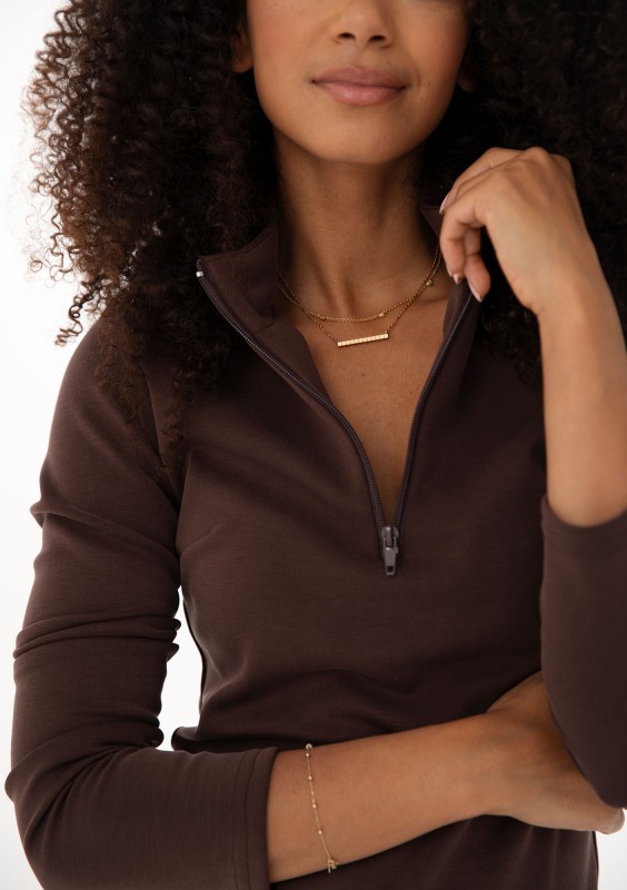 Ivy Fitwear - Brown warming top