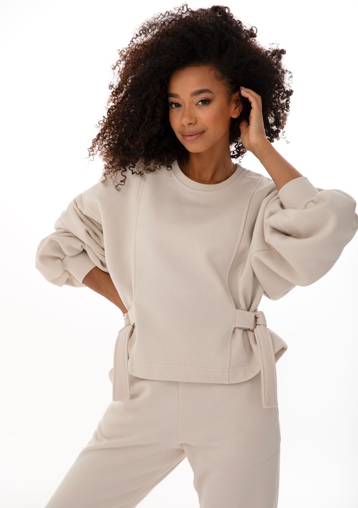 Tied - Coconuty elegant jumper