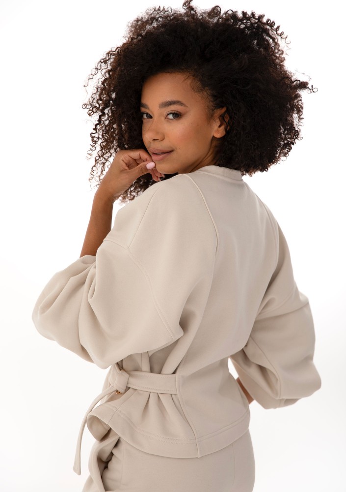 Tied - Coconuty elegant jumper