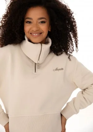 Milo - Coconuty zipped-up jumper