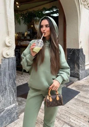 Pure - Bluza z kapturem Olive