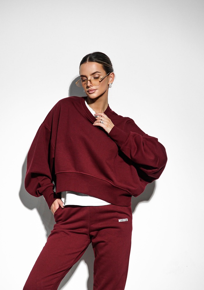 Shore - Bluza Deep Cherry