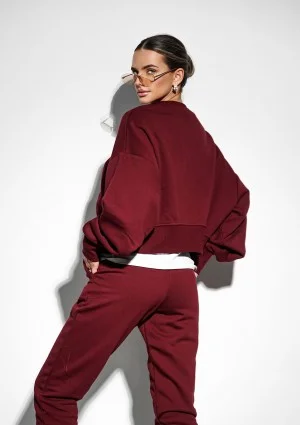 Shore - Bluza Deep Cherry