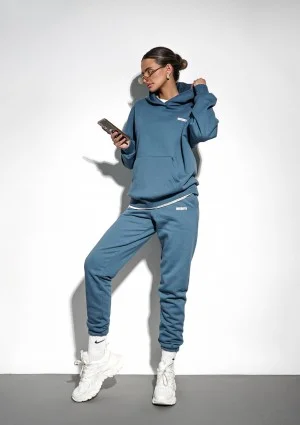 Pure - Spodnie dresowe Retro Blue