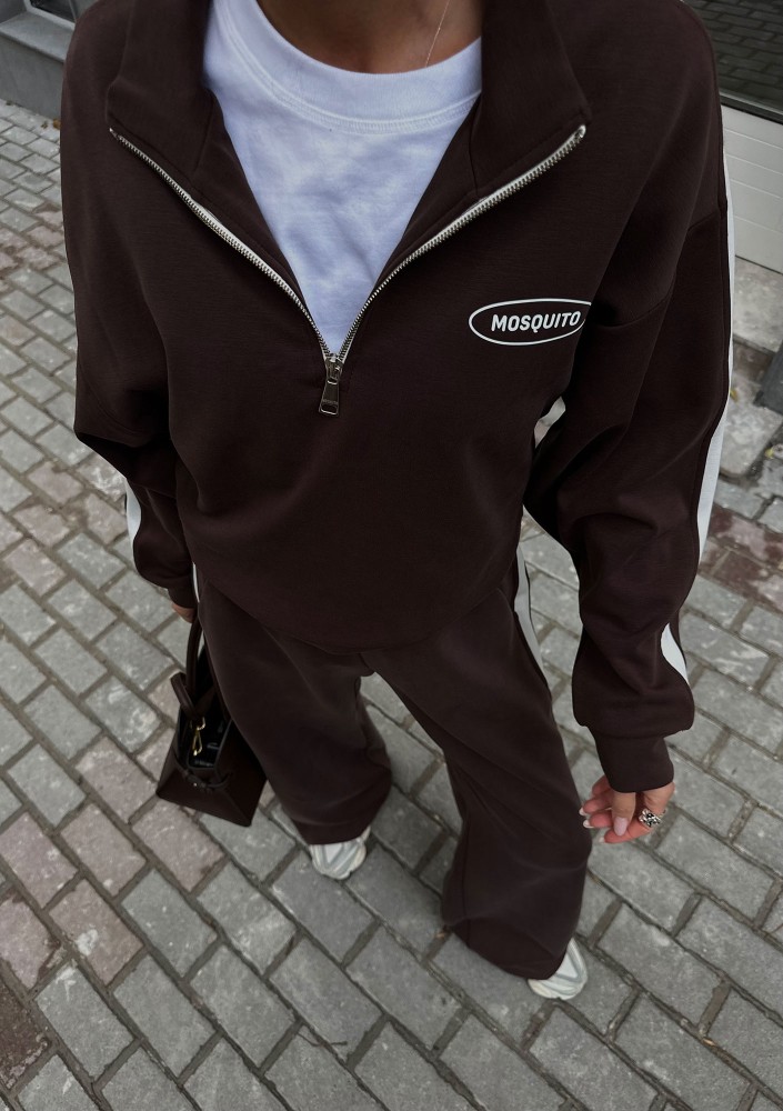 Sway - Brown striped jumper