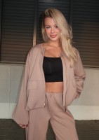 Bumo - Bluza bomberka z dzianiny soft Latte