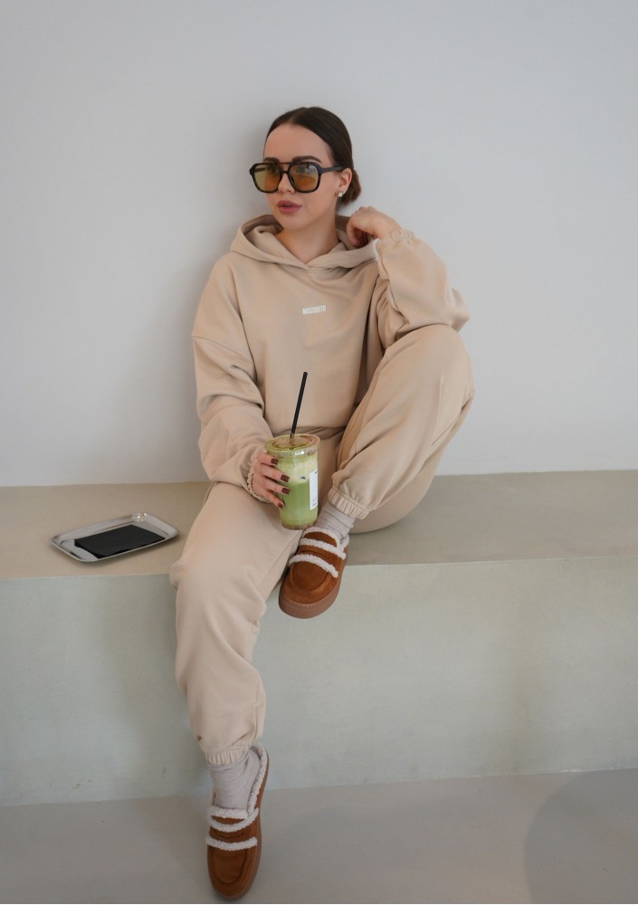 Icon - Spodnie dresowe Sand Beige