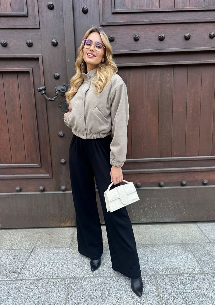 Nube - Beige bomber jacket