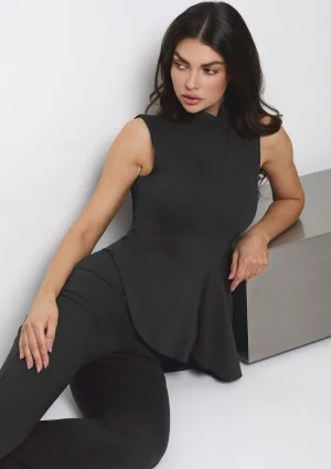 Come - Black asymmetric top