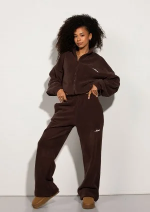 Glide - Brown microfleece pants