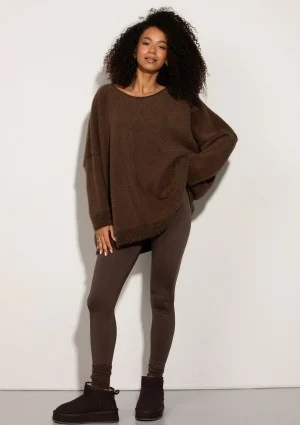 Soft Haze - Super soft oversized brown sweater