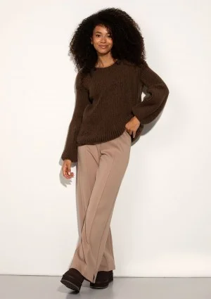 Mousse - Brown fluffy sweater