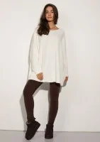Soft Haze - Super soft oversized ecru sweater