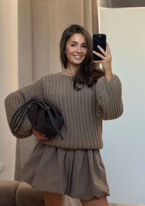 Soft Bare - Beige soft sweater