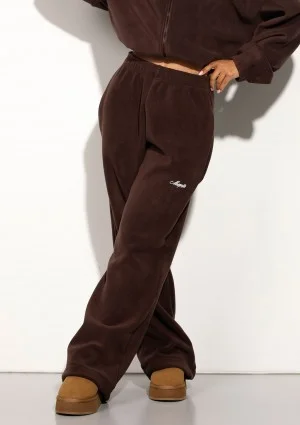 Glide - Brown microfleece pants