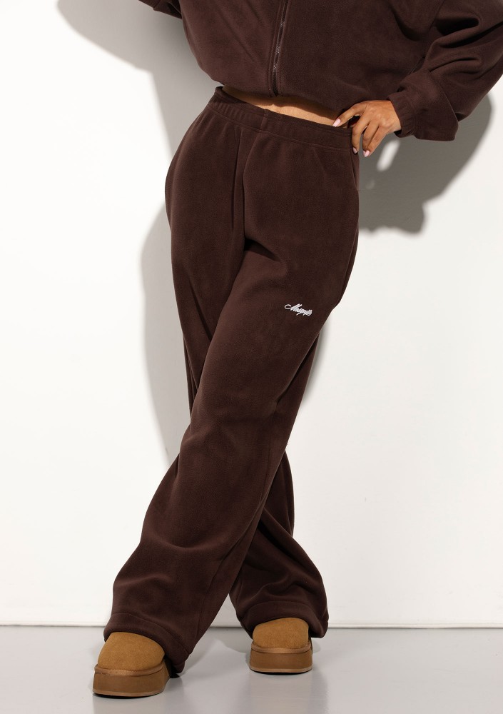 Glide - Brown microfleece pants