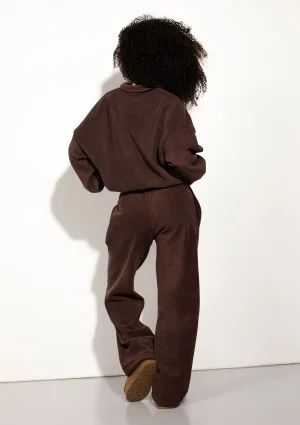 Glide - Brown microfleece pants