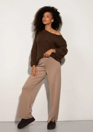 Mousse - Brown fluffy sweater