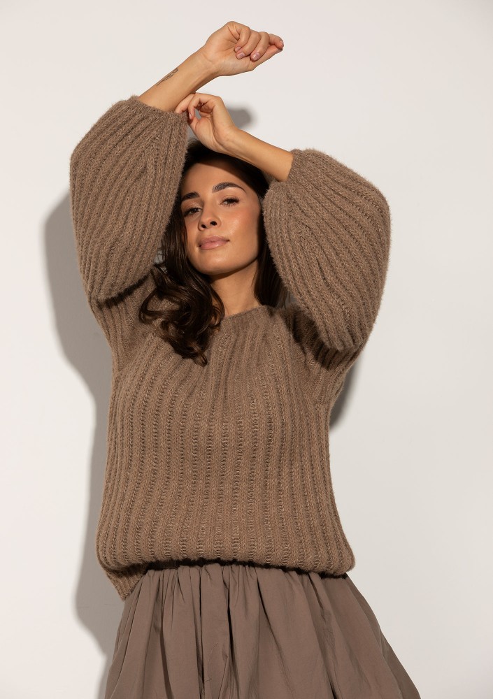 Soft Bare - Beige soft sweater