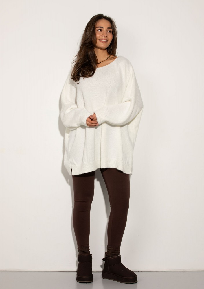 Soft Haze - Super soft oversized ecru sweater