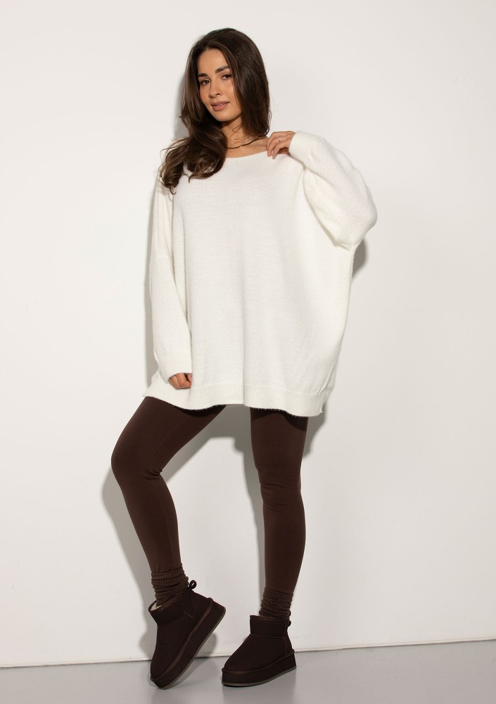 Soft Haze - Super soft oversized ecru sweater
