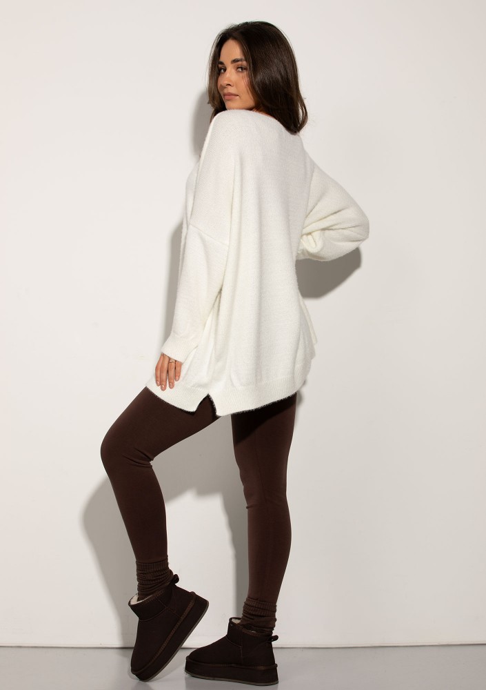 Soft Haze - Super soft oversized ecru sweater