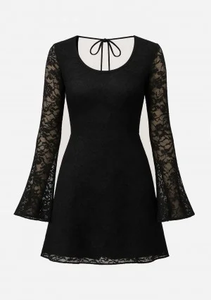 Elise - Black mini dress