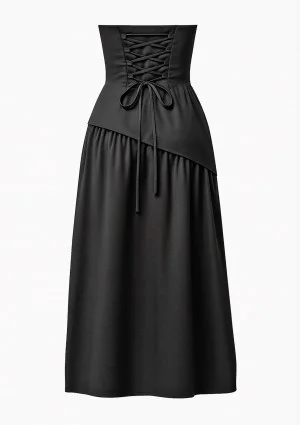 Muse - Black corset dress