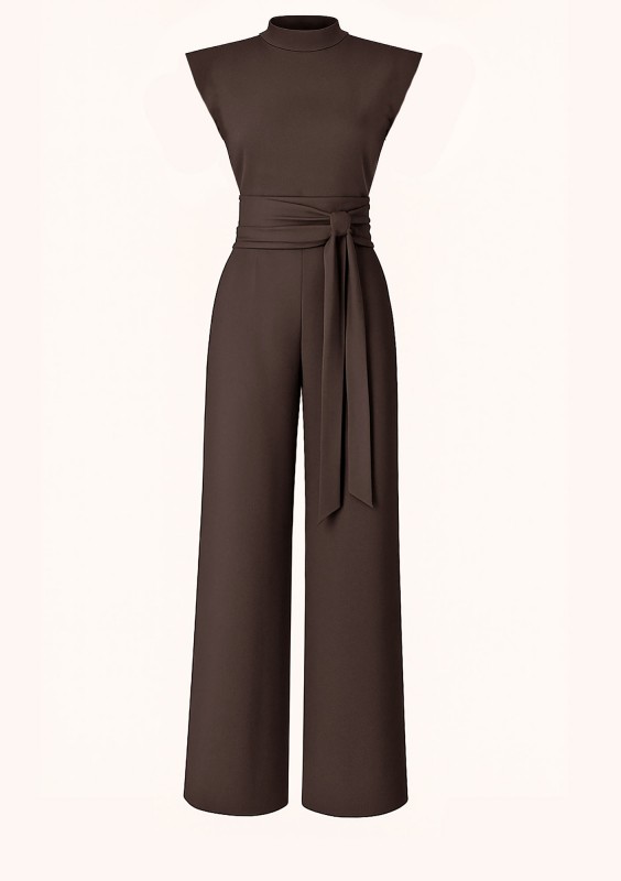 Linde - Brown chic jumpsuit