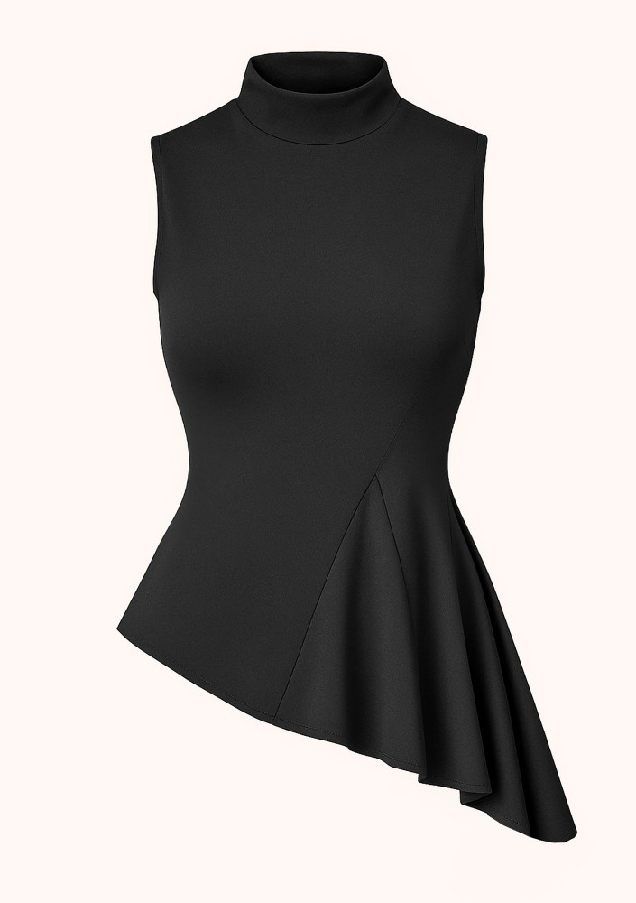 Come - Black asymmetric top