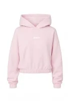 Icon - Bluza z kapturem i ściągaczem Pastel Pink