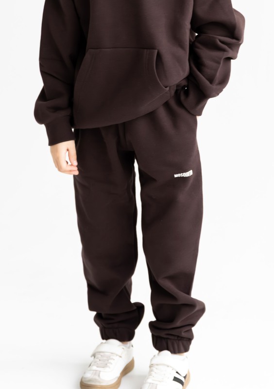 Pure - Kids sweatpants Dark Chocolate
