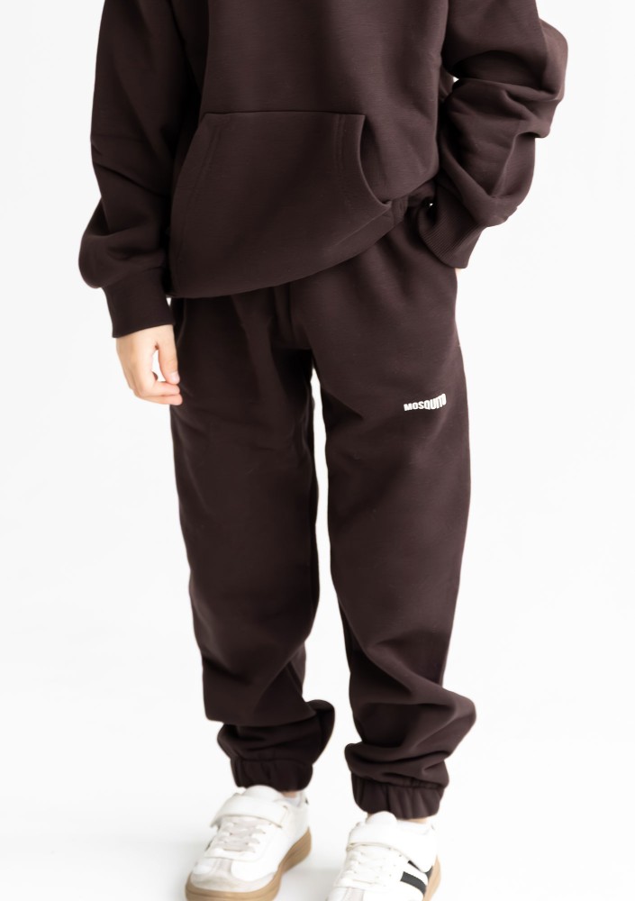 Pure - Kids sweatpants Dark Chocolate