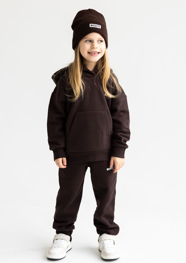 Pure - Kids sweatpants Dark Chocolate