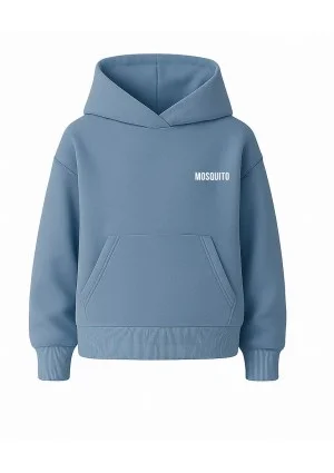 Pure - Bluza dziecięca z kapturem Retro Blue