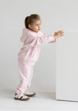 Pure - Pastel pink kids hoodie